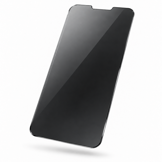 Generic privacy tempered glass screen protector illustration; check model compatibility